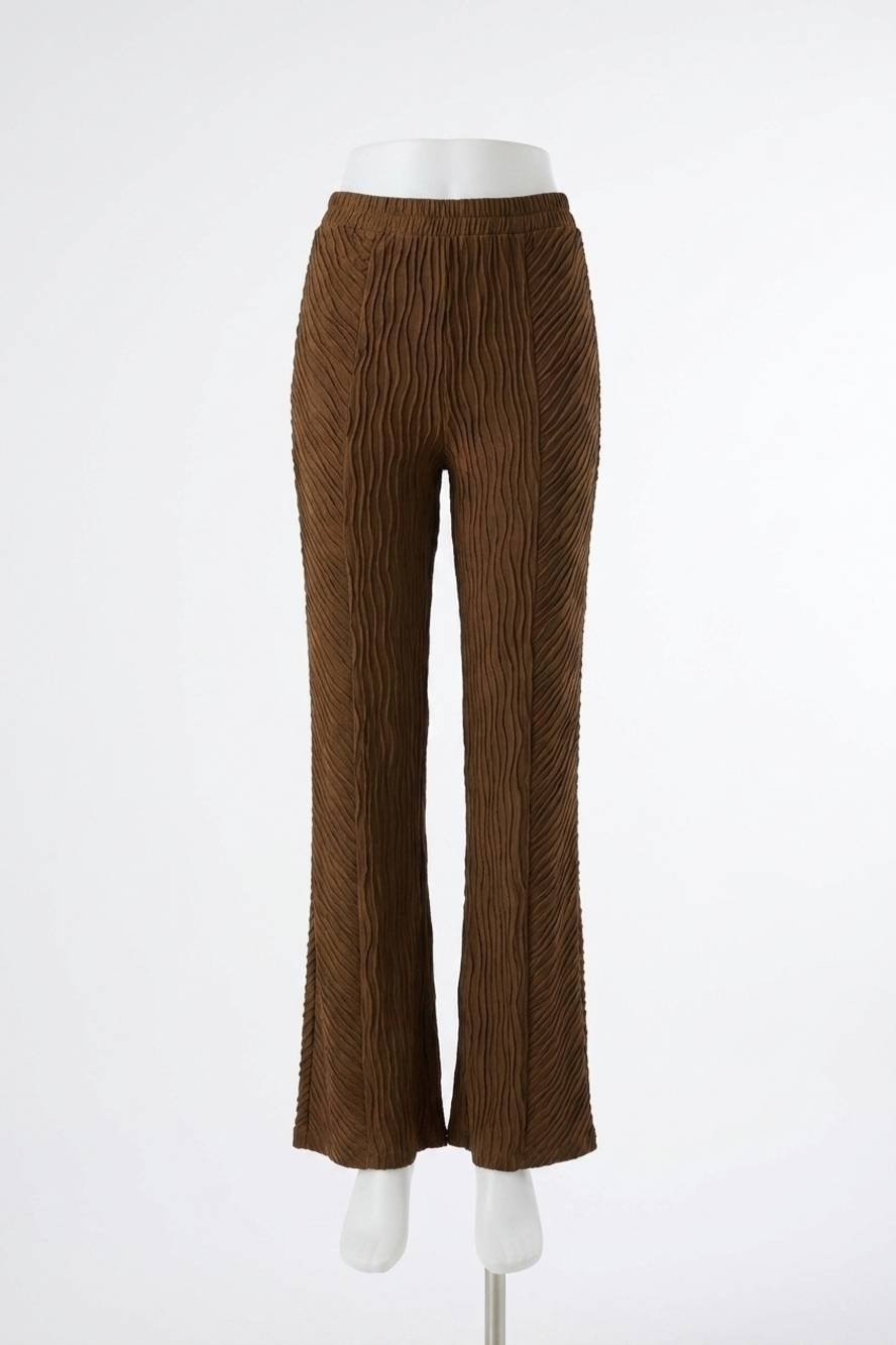 NEW PROMESA laney flow with it flare pants in brown